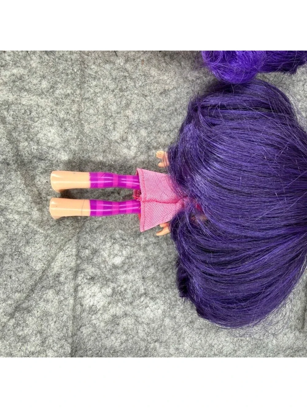 Lot of 2 Strawberry Shortcake Cherry Jam Dolls Cleaned Restyled Hair Purple 235